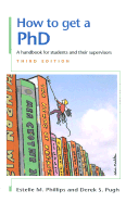 How to Get a PhD