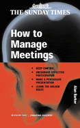 How to Manage Meetings