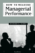 How to Measure Managerial Performance