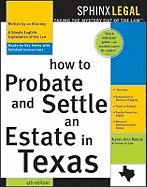 How to Probate & Settle an Estate in Texas