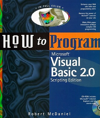 How to Program Microsoft Visual Basic 2.0 - McDaniel, Robert, and Ziff-Davis Press