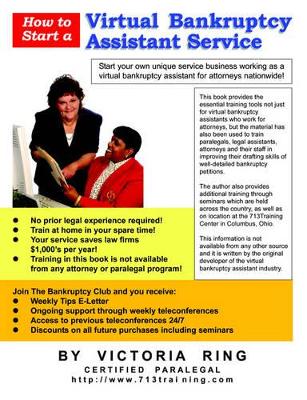 How to Start a Virtual Bankruptcy Assistant Service - Ring, Victoria