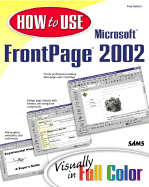 How to Use Microsoft FrontPage 2002