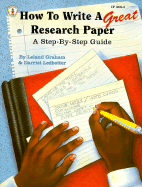 How to Write a Great Research Paper