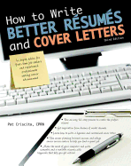 How to Write Better R�sum�s and Cover Letters