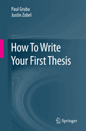How to Write Your First Thesis