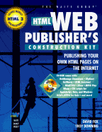 HTML Web Publisher's Construction Kit: With CDROM