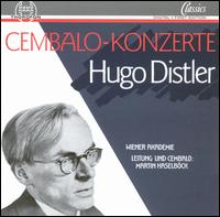 Hugo Distler: Cembalo-Konzerte - Martin Haselb�ck (cembalo); Orchester Wiener Akademie