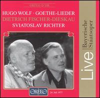 Hugo Wolf: Goethe-Lieder - Dietrich Fischer-Dieskau (baritone); Sviatoslav Richter (piano)