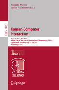Human-Computer Interaction: Thematic Area, HCI 2023, Held as Part of the 25th HCI International Conference, HCII 2023, Copenhagen, Denmark, July 23-28, 2023, Proceedings, Part IV