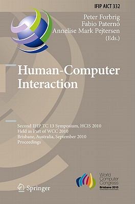 Human-Computer Interaction - Forbrig, Peter (Editor), and Patern�, Fabio (Editor), and Pejtersen, Annelise Mark (Editor)