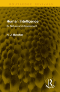Human Intelligence: Its Nature and Assessment