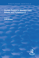 Human Resource Management: People and Performance