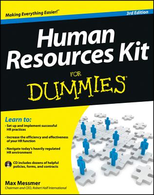Human Resources Kit For Dummies, 3rd Edition - Messmer, Max