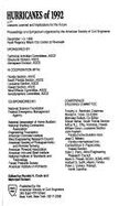 Hurricanes of 1992: Lessons Learned and Implications for the Future