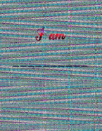 I am __________: Graph Paper Composition Notebook Grid Paper Notebook Quad Ruled For Math, Kindergarten, Design, Business Graph, Engineering, Draft - Blue Purplish Textile