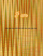 I am ________: Graph Paper Composition Notebook Grid Paper Notebook Quad Ruled For Math, Kindergarten, Design, Business Graph, Engineering, Draft - November Presents Notebook - Bright Brown Textile
