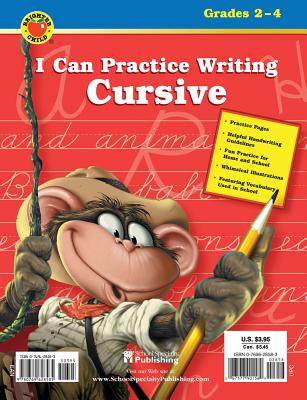 I Can Practice Writing Cursive, Grades 2 - 4 - Brighter Child (Compiled by)