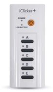 I>clicker+ Student Remote