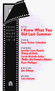I Know What You Did Last Summer