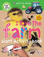 I Love the Farm Giant Activity Book
