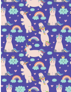I Love Unicorns: Unicorn Notebook - 120 Page Composition Notebook