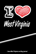 I Love West Virginia Writing Journal