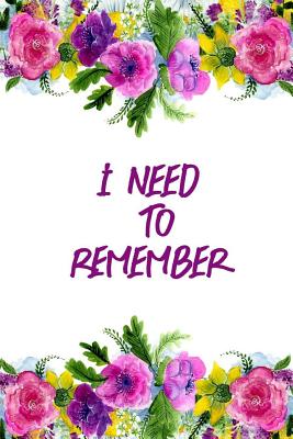 I Need to Remember: Password Notebook with Tabs - Internet Password Organizer - Log Book for Personal Using - Modern Design - N Design, Kelly