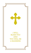 I Will Bless You and You Will Be a Blessing - Commemorative Wedding Booklet - Gift Edition