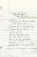 I Wrote This for You: Just the Words