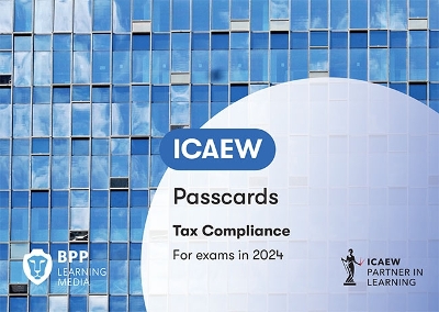 ICAEW Tax Compliance: Passcards - BPP Learning Media