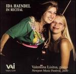 Ida Haendel in Recital