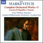 Igor Markevitch: Complete Orchestral Works, Vol. 5