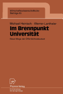 Im Brennpunkt Universitat: Neue Wege Der Offentlichkeitsarbeit