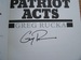 Patriot Acts