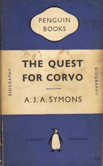 The Quest for Corvo: an Experiment in Biography [Mass Market Paperback] [Jan...