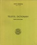 Telefol Dictionary (Pacific Linguistics, C-46)