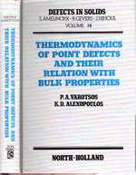 Thermodynamics of Point Defects and Their Relation With Bulk Properties