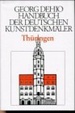 Handbuch Der Deutschen Kunstdenkm�ler, Th�ringen [Gebundene Ausgabe] Kl�ster Paulinzella Ve�ra Thalb�rgel Kunstdenkmal St�dte Erfurt M�hlhausen Arnstadt Heiligenstadt Schmalkalden Architektur Residenzst�dte Gotha Greiz Meiningen Rudolstadt...