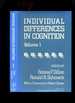Individual Differences in Cognition Volume 1