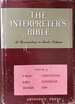 Interpreter's Bible Volume 3 Kings Jobe