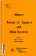 Ozone: Analytical Aspects and Odor Control