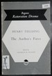 The Author's Farce (Original Version)