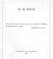 R.B. Kitaj. [Catalogue of Exhibition From October 7-November 12, 1967].