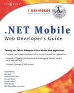 . Net Mobile Web Developers Guide