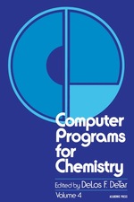 Computer Programs for Chemistry