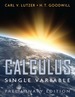 Calculus: Single Variable