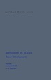 Diffusion in Solids: Recent Developments