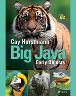 Big Java: Early Objects, Enhanced Etext