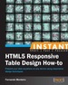 Instant Html5 Responsive Table Design How-to